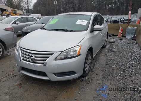 2013 Nissan Sentra Sv z USA, uszkodzony, nr VIN 3N1AB7AP9DL717186